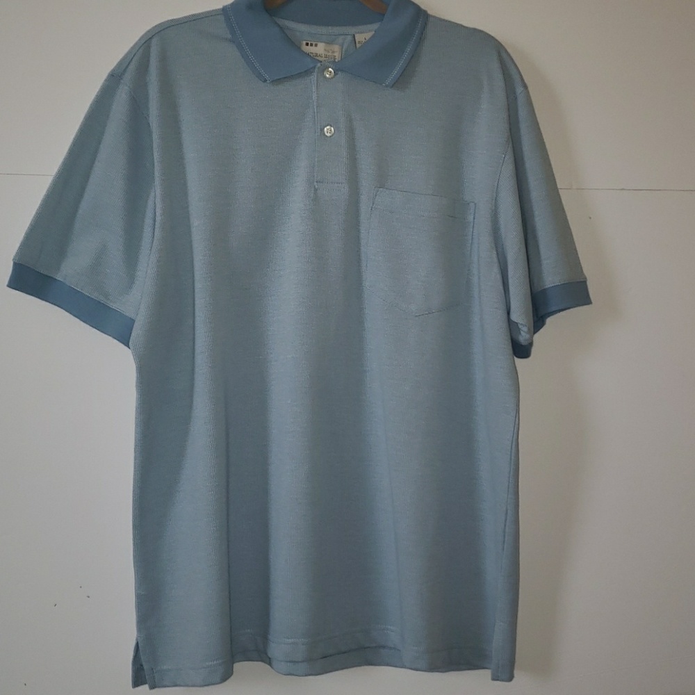 Mens Natural Issue polo